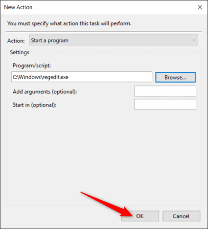 Cách tạo Shortcut tắt UAC trên Windows bằng Task Scheduled 26