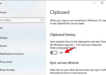 Cách tắt đồng bộ hóa Clipboard trên Windows 10 tránh mất dữ liệu 1