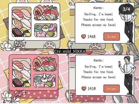 Cách chuẩn bị Bento thức ăn trong Game Adorable Home 8