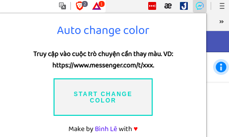 Start Change Color