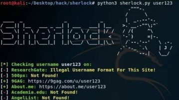 How to use Sherlock to collect a person’s social media information