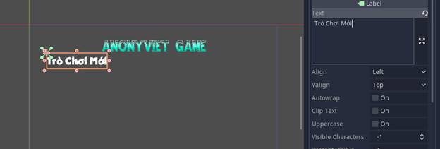 [Lập Trình Game] Bài 9: Tạo MENU cho Game khi lập trình bằng Godot 83