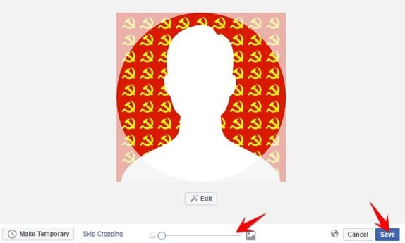 cách đổi avatar facebook