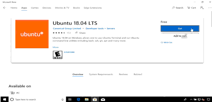install Subsystem For Linux 2 trên Windows 10