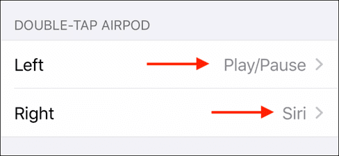 airpods double touch adjustment