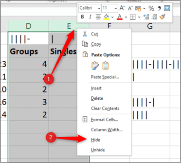 Cách tạo biểu đồ kiểm đếm trong Microsoft Excel 43
