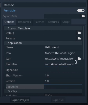 [Godot Engine] Export sang Windows, Linux, MacOS, Android 33