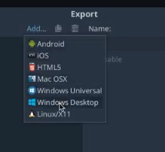 [Godot Engine]  Export to Windows, Linux, MacOS, Android 25