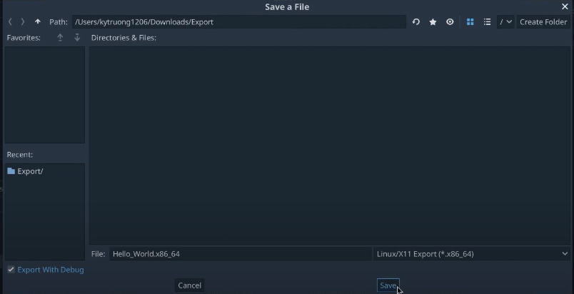 [Godot Engine] Export sang Windows, Linux, MacOS, Android 30