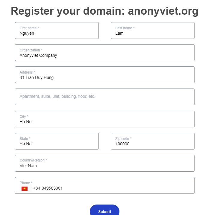 Register Domain .COM .  NET .ORG Free 1 Year With 0 VND Yahoo Small Business 27