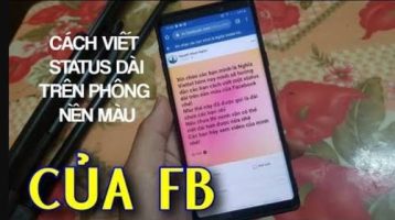 How to write a long status with a colorful background on Facebook How to write a long status with a colorful background on Facebook