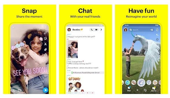 thay đổi giọng nói bằng Snapchat