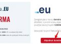 reg domain .EU miễn phí 1 năm