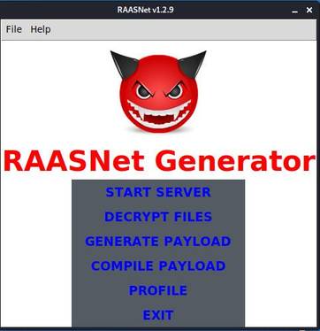 Hướng dẫn tạo virus Ransomware tống tiền bằng RAASNet 8