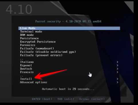 Hướng dẫn cài đặt Parrot Security OS trên VMWare 33