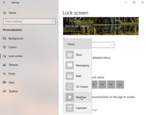 How to customize the Windows 10 lock screen - AnonyViet - English Version