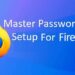master password firefox