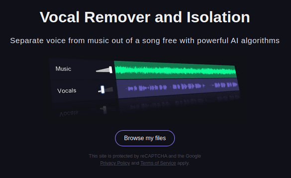 How to use Vocalremover to separate music from vocals to get Beat