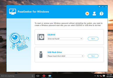 Use PassGeeker for Windows to break the password