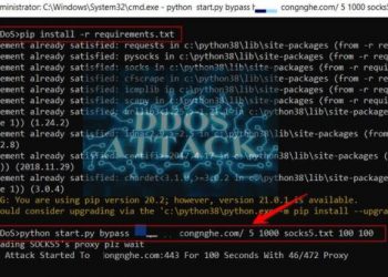 Tool DDoS Attack MHDDoS