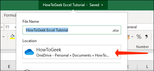 Cách tự động lưu file Excel vào OneDrive 34
