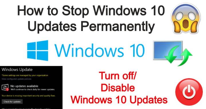 How to block Update to Windows 10 21H1 to avoid errors - AnonyViet ...