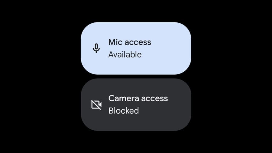 Cách tắt Micro và Camera từ Quick Settings trên Android