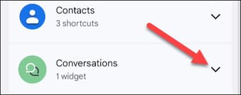 Cách sử dụng Conversation Widget trên Android 12 16