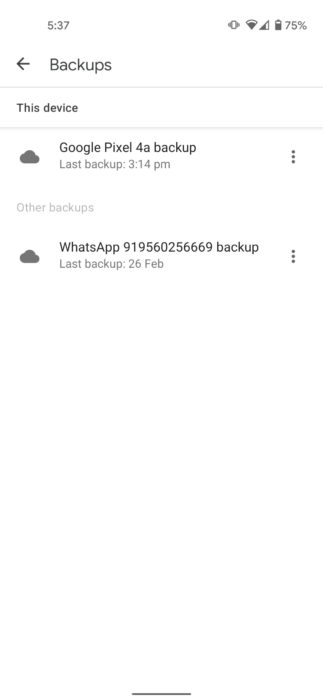 How to backup SMS and restore on Android 3