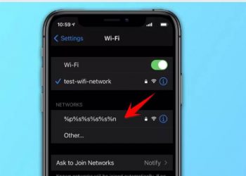 Xuất hiện Lỗi đặt tên mạng khiến iPhone hỏng kết nối WiFi vĩnh viễn 4