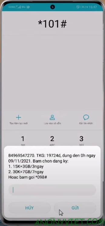 hack 3g 4g miễn phí viettel