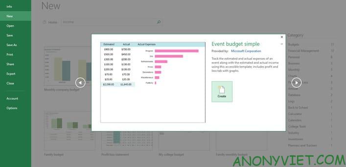 5 trang web tải template Excel miễn phí tốt nhất 87