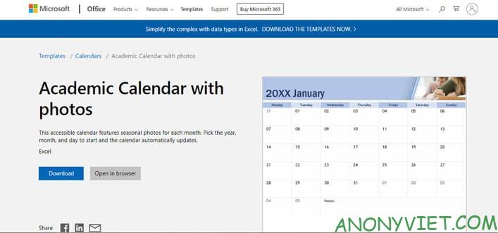 5 trang web tải template Excel miễn phí tốt nhất