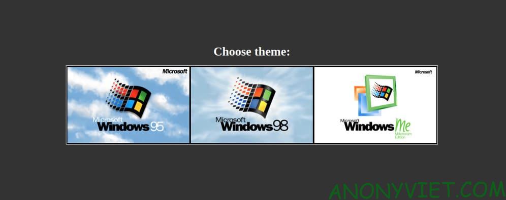 Cách sử dụng Windows 3.1/95/98/Me bằng Emupedia