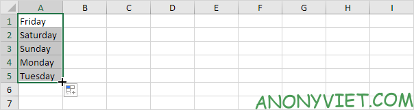 Cách sử dụng tính năng Range - AutoFill Excel 87