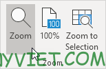 Bài 31: Cách sử dụng Zoom - thu phóng giao diện trong Excel 10
