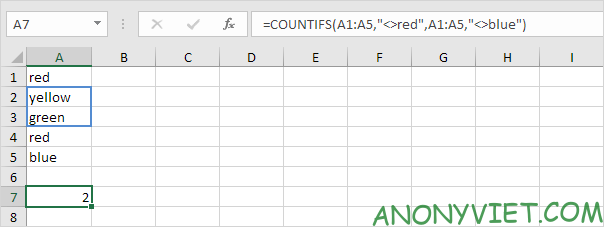 Bài 107: Cách kiểm tra giá trị không bằng nhau trong Excel 17