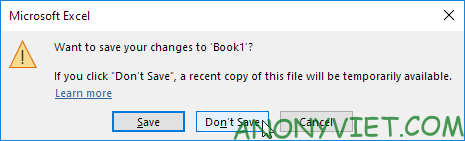 Lesson 29: How to use AutoRecover in Excel 13