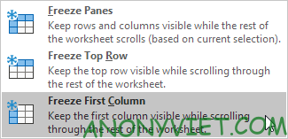 Bài 33: Cách sử dụng Freeze Panes - Cố định dòng cột khi cuộn trong Excel 32