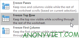 Bài 33: Cách sử dụng Freeze Panes - Cố định dòng cột khi cuộn trong Excel 27