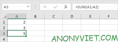 Function Example - Excel