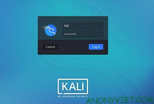 Cách đăng nhập tài khoản root trong Kali Linux