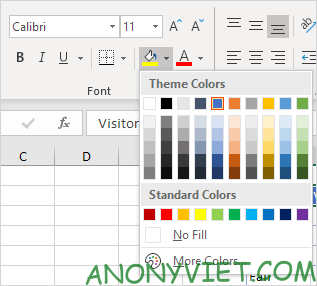 Bài 27: Cách sử dụng Themes trong Excel