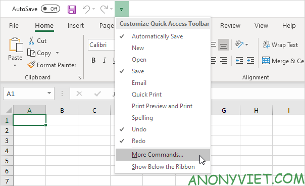 Bài 22: Cách sử dụng Quick Access Toolbar trong Microsoft Excel 14