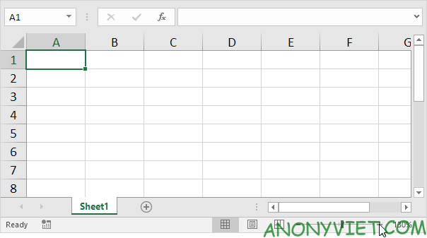 Bài 31: Cách sử dụng Zoom - thu phóng giao diện trong Excel 9
