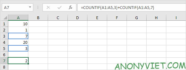 Bài 104: Cách sử dụng hàm COUNTIF trong Excel 36