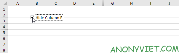 Bài 26: Cách sử dụng Checkbox trong Excel