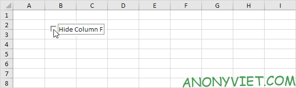 Bài 26: Cách sử dụng Checkbox trong Excel