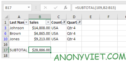 Lesson 221: Subtotal in Excel 11