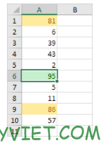 Bài 231: Điều kiện không theo thứ tự trong Excel